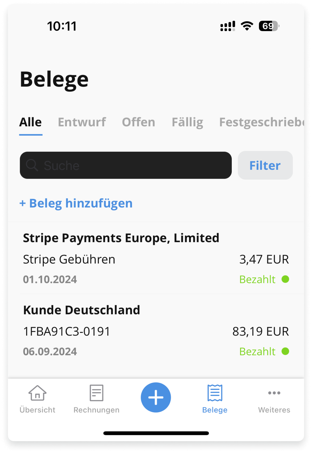 Belege