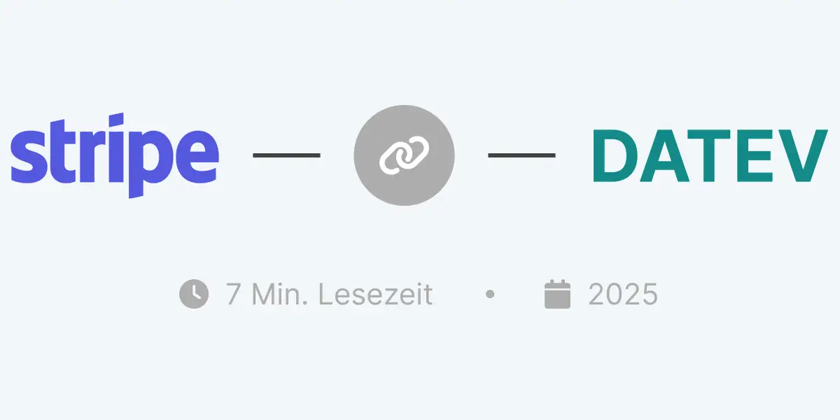 Stripe mit DATEV verbinden