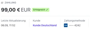 Stripe Screenshot