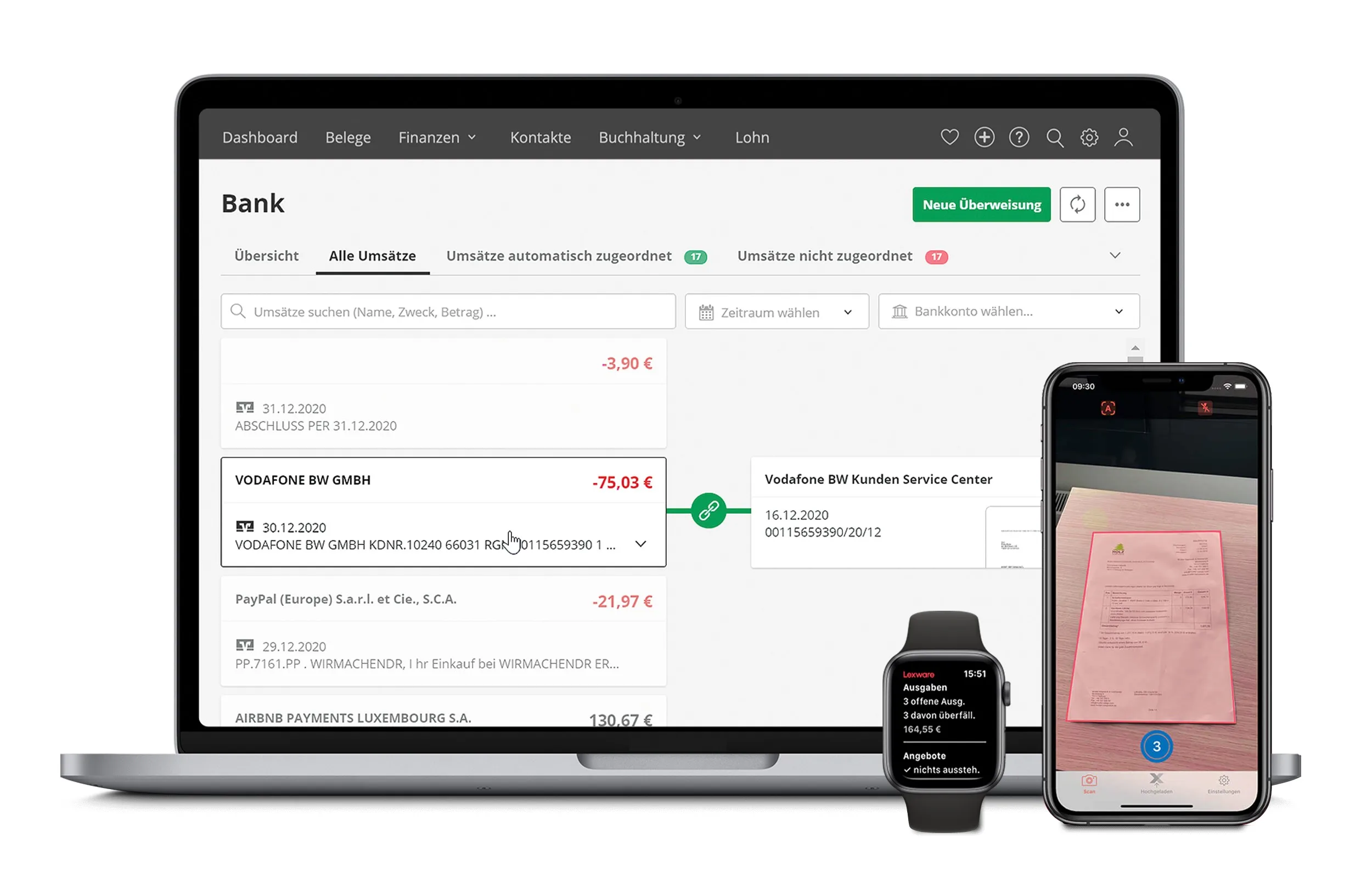 Multibanking auf verschiedenen Geräten
